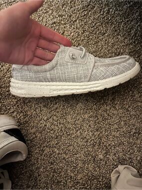 Casual Lightweight Slip-On women’s  Shoe - Light Gray